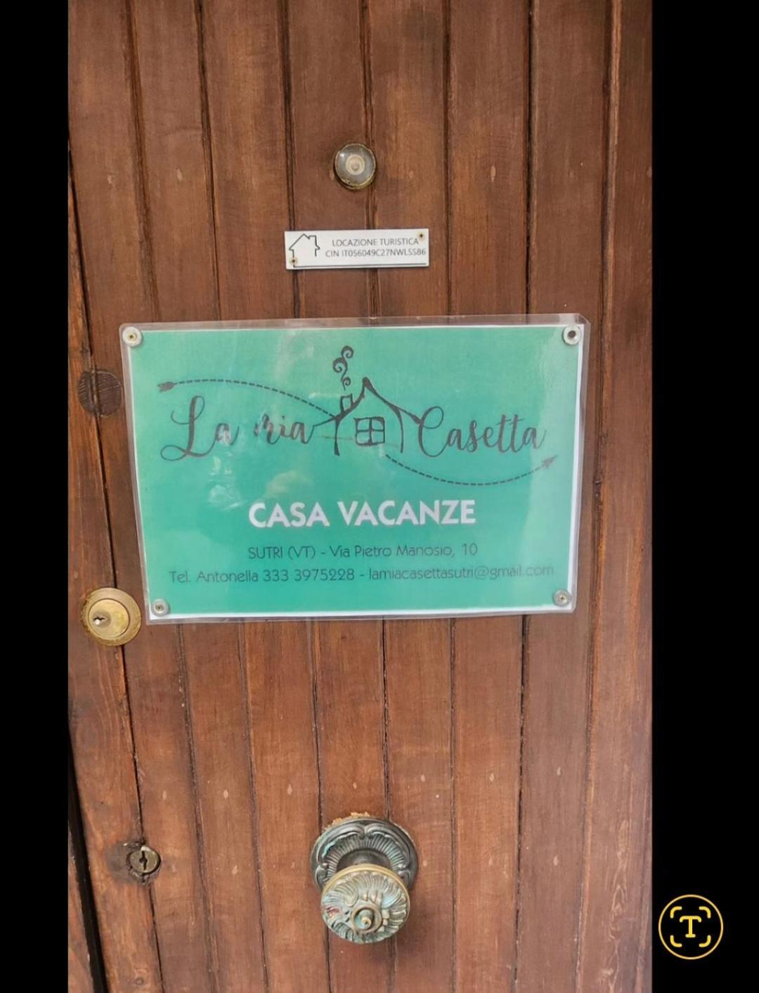 Casa Vacanza La Mia Casetta Sutri Exteriér fotografie